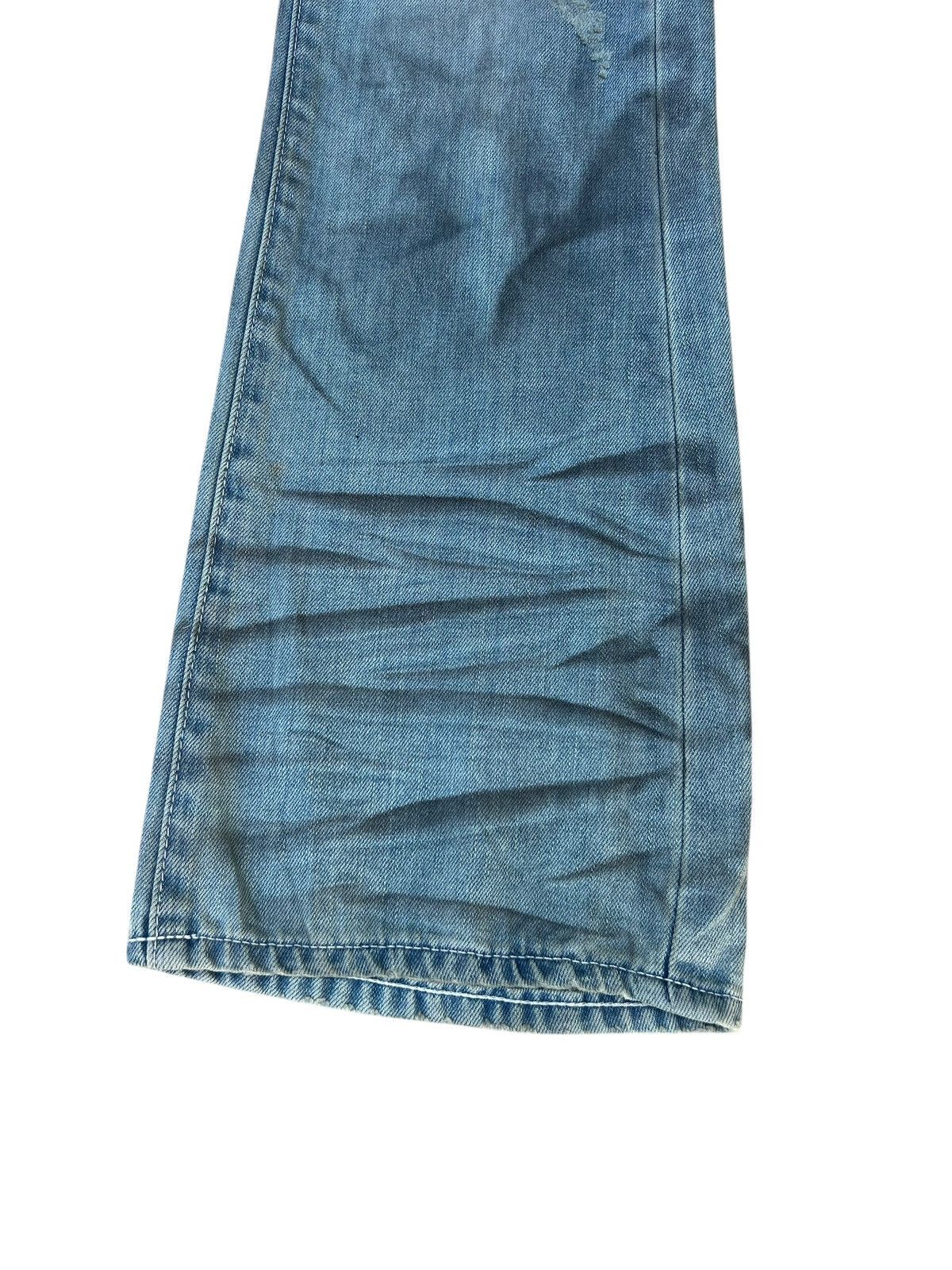 Vintage CavariA Japan Mud Denim Clawmark Bootcut Jeans Size US 30 / EU 46 - 11 Thumbnail