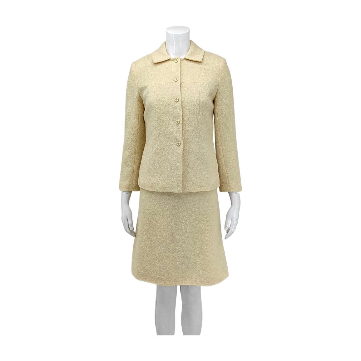 Balenciaga Balenciaga La Mode Vintage Wool Set Size 38 Size S / US 4 / IT 40 - 1 Thumbnail