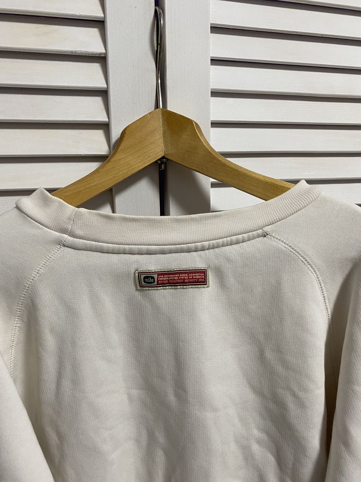 Nike × Vintage 🤍 Vintage 90s Sweatshirt Sweater NIKE Big Logo 71 Oversized Size US M / EU 48-50 / 2 - 5 Thumbnail