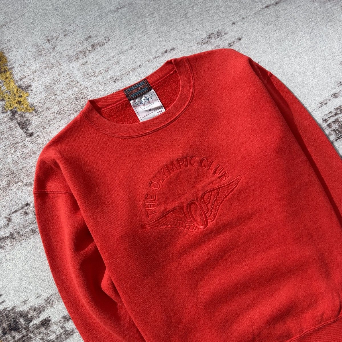 Delta VINTAGE THE OLYMPIC CLUB EMBROIDERED BIG LOGO MADE IN USA Size US M / EU 48-50 / 2 - 3 Thumbnail