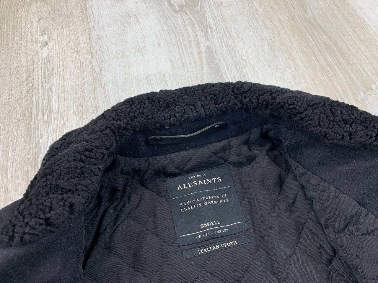 Womens wool jacket All Saints Size Small ( M ) Color Black