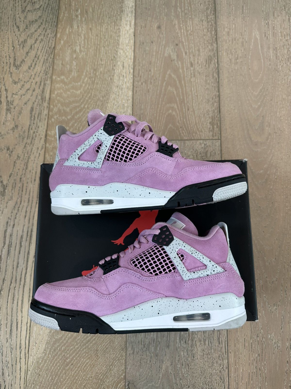 Jordan Brand Jordan 4 Retro Orchid Size US 9.5 / IT 39.5 - 5 Thumbnail