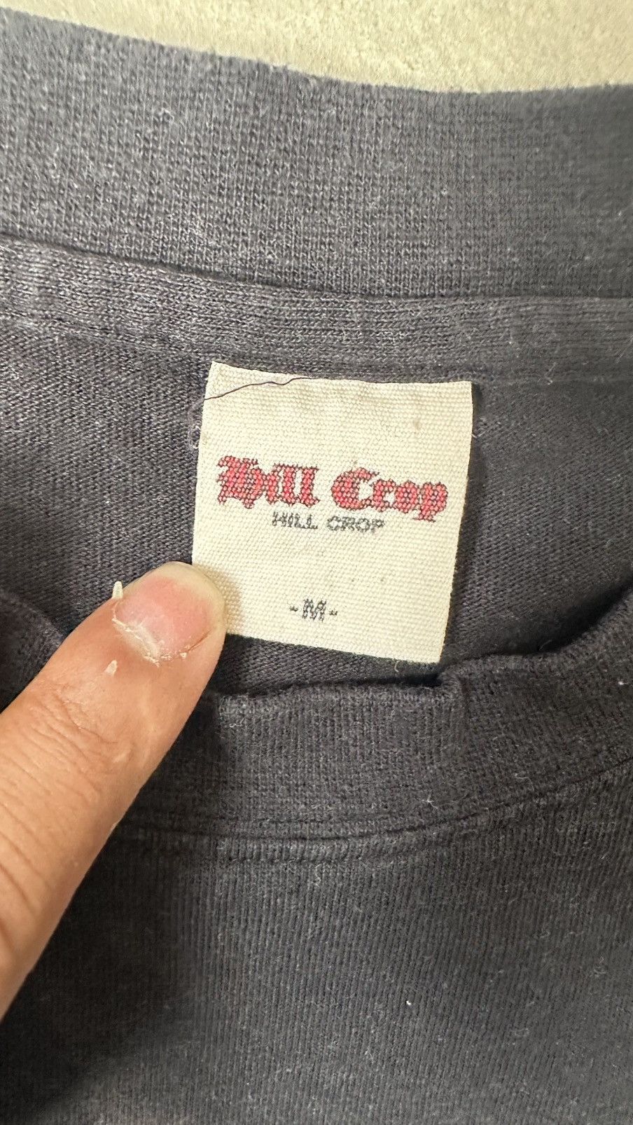 Japanese Brand VINTAGE HILL CROP BLUE BLAZES DRAGON JAPAN TEE Size US M / EU 48-50 / 2 - 4 Thumbnail