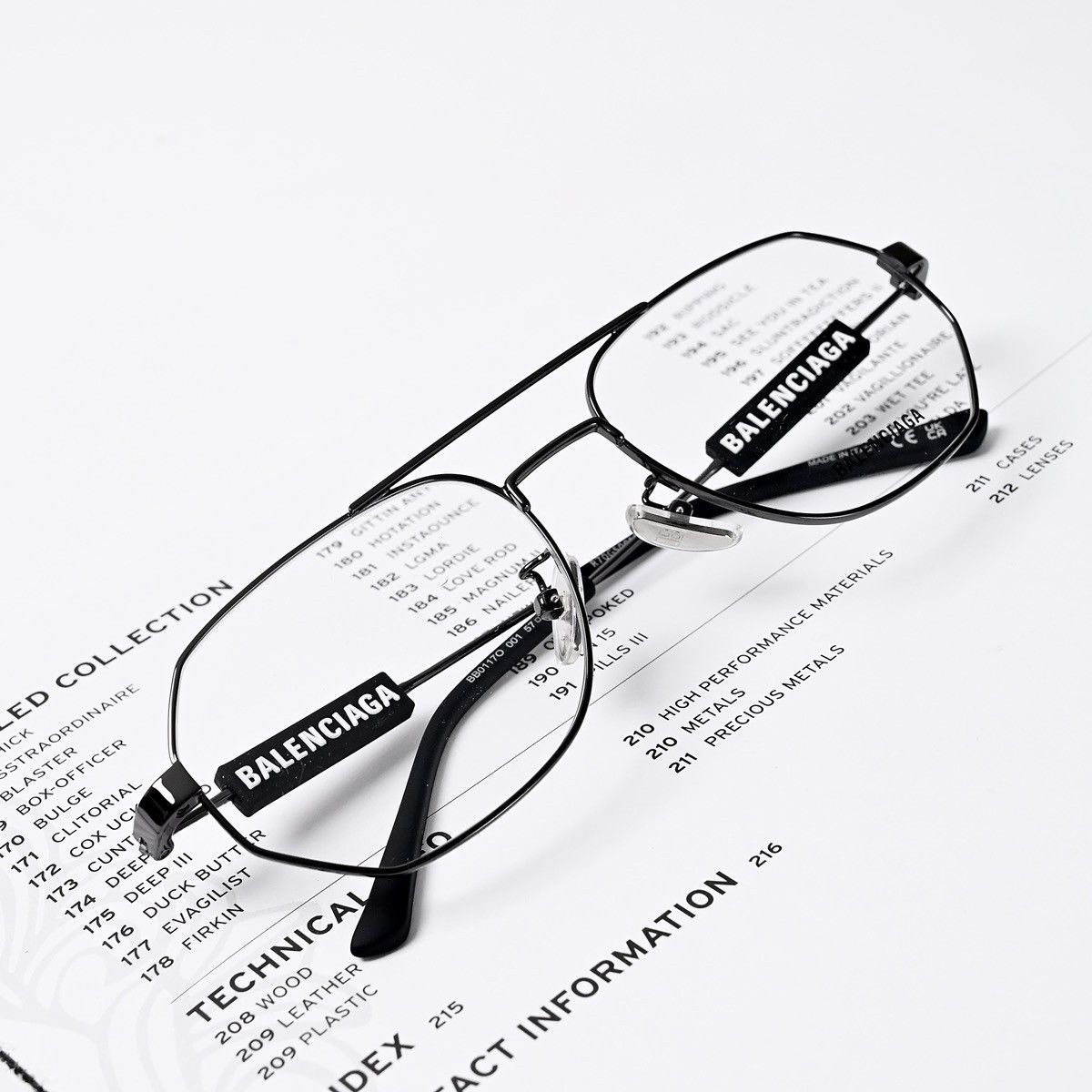 Balenciaga BALENCIAGA BB0117O GLASSES Size ONE SIZE - 10 Thumbnail