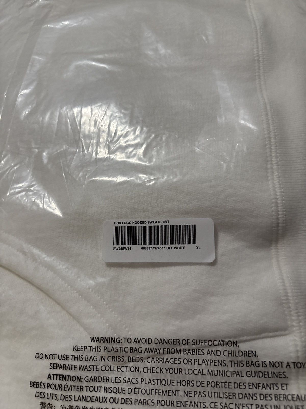 Supreme Supreme box logo white pink Size US XL / EU 56 / 4 - 2 Thumbnail