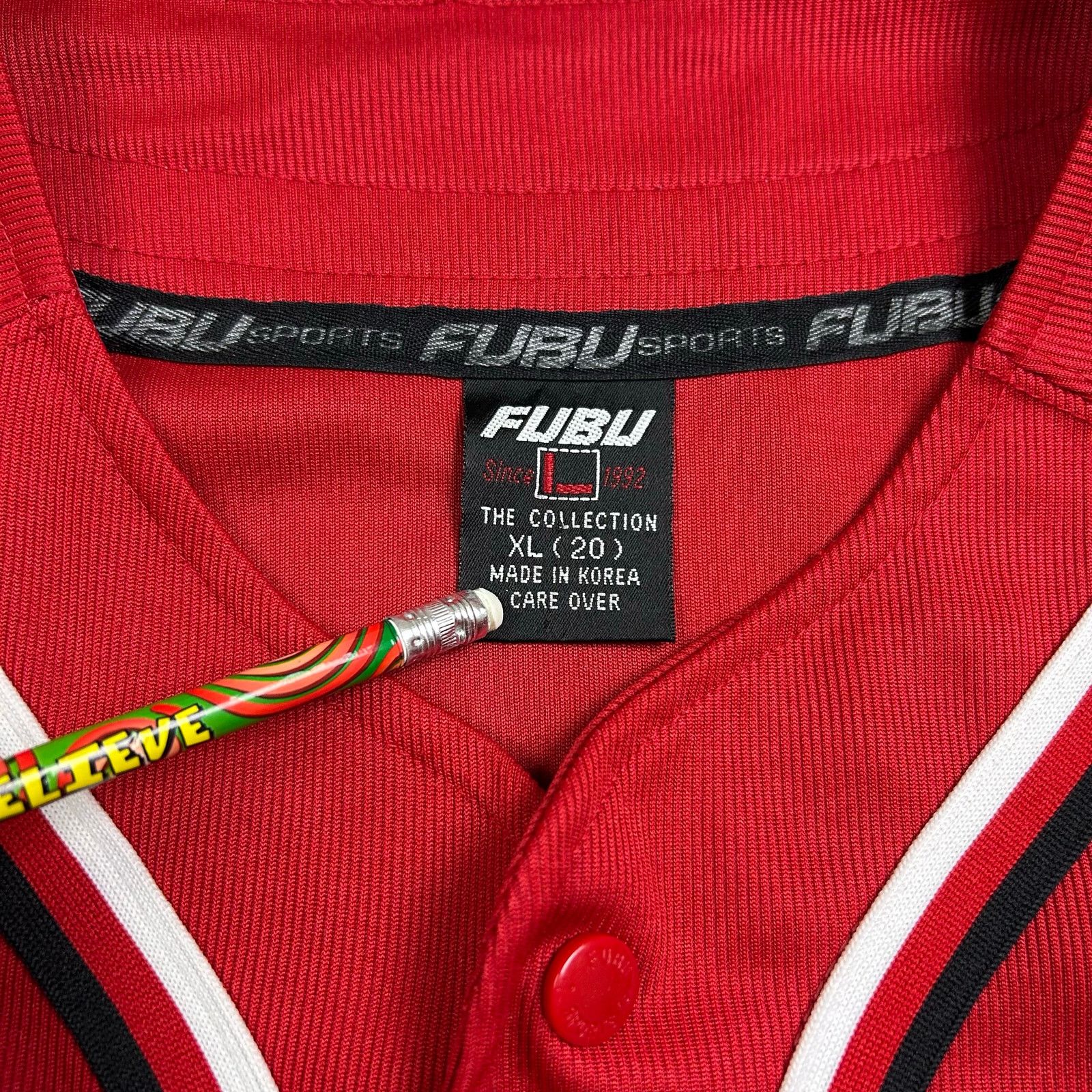 Fubu × Vintage FUBU Sports "The Collection '05" Champions Baseball Jersey Size US XL / EU 56 / 4 - 3 Thumbnail