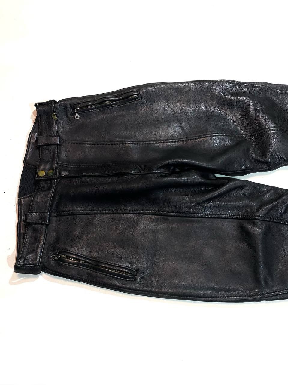 Vintage Tough Leather Racing Moto Pants Vintage Size US 30 / EU 46 - 5 Thumbnail