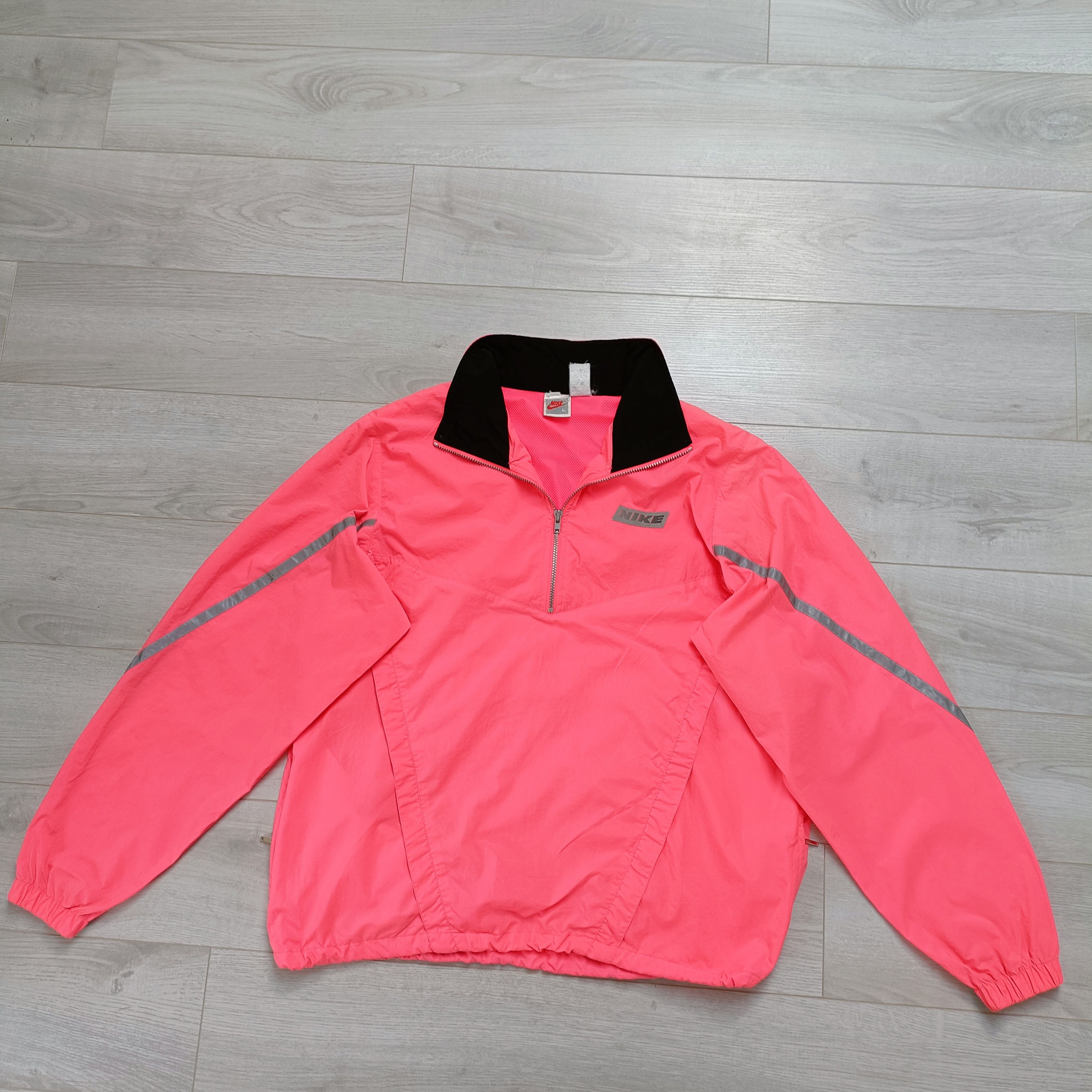Nike × Vintage Men's Pink Vintage Jacket ! Size US M / EU 48-50 / 2 - 1 Thumbnail