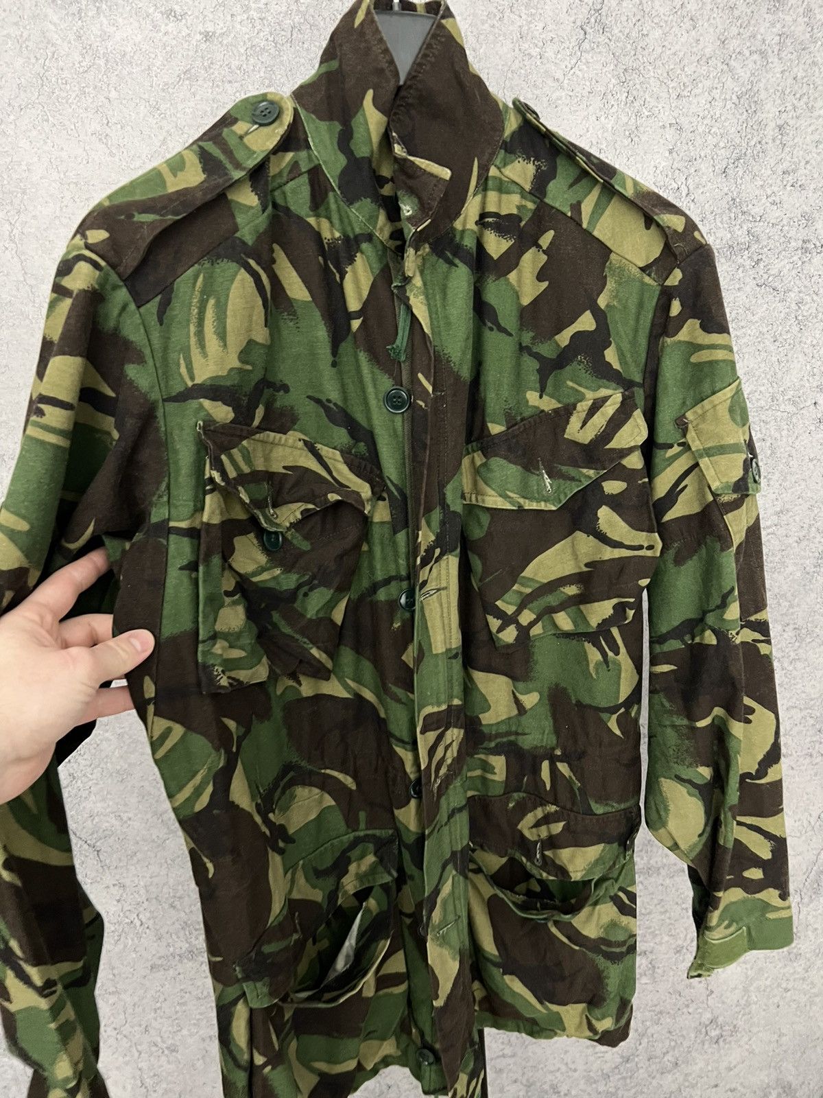 Vintage Vintage NATO Military Camouflage Jacket 00s Size US L / EU 52-54 / 3 - 5 Thumbnail
