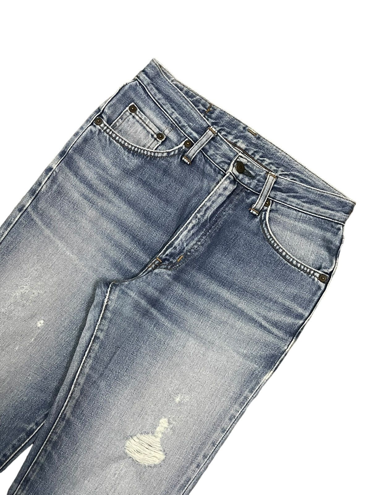 Edwin Vintage Edwin Extra Extreme Blue Fade Wash Bootcut Jeans Size US 29 - 4 Thumbnail