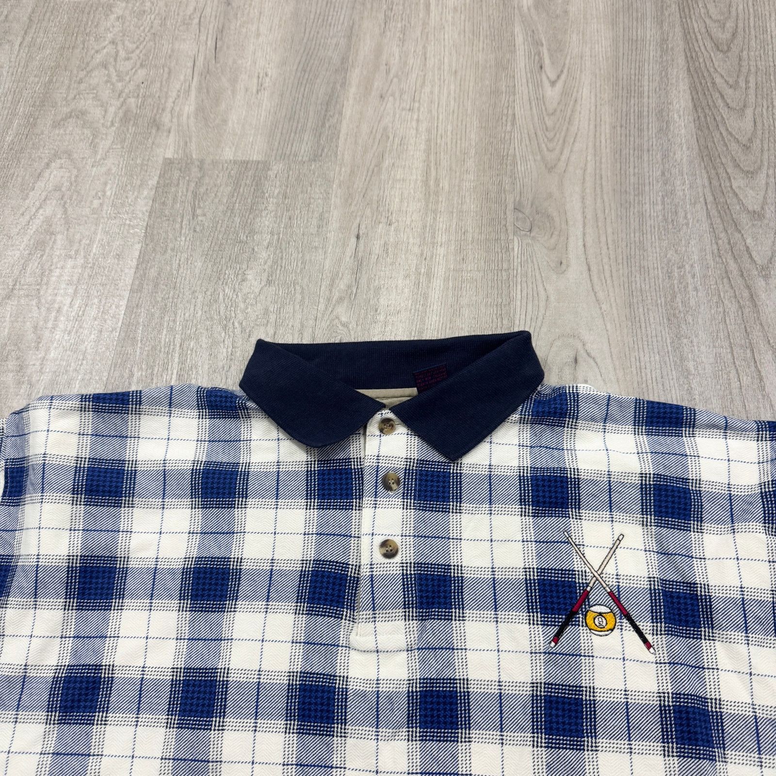 Vintage Vintage Halifax Outfitters Pool Billiards Polo Shirt Large Size US L / EU 52-54 / 3 - 1 Thumbnail