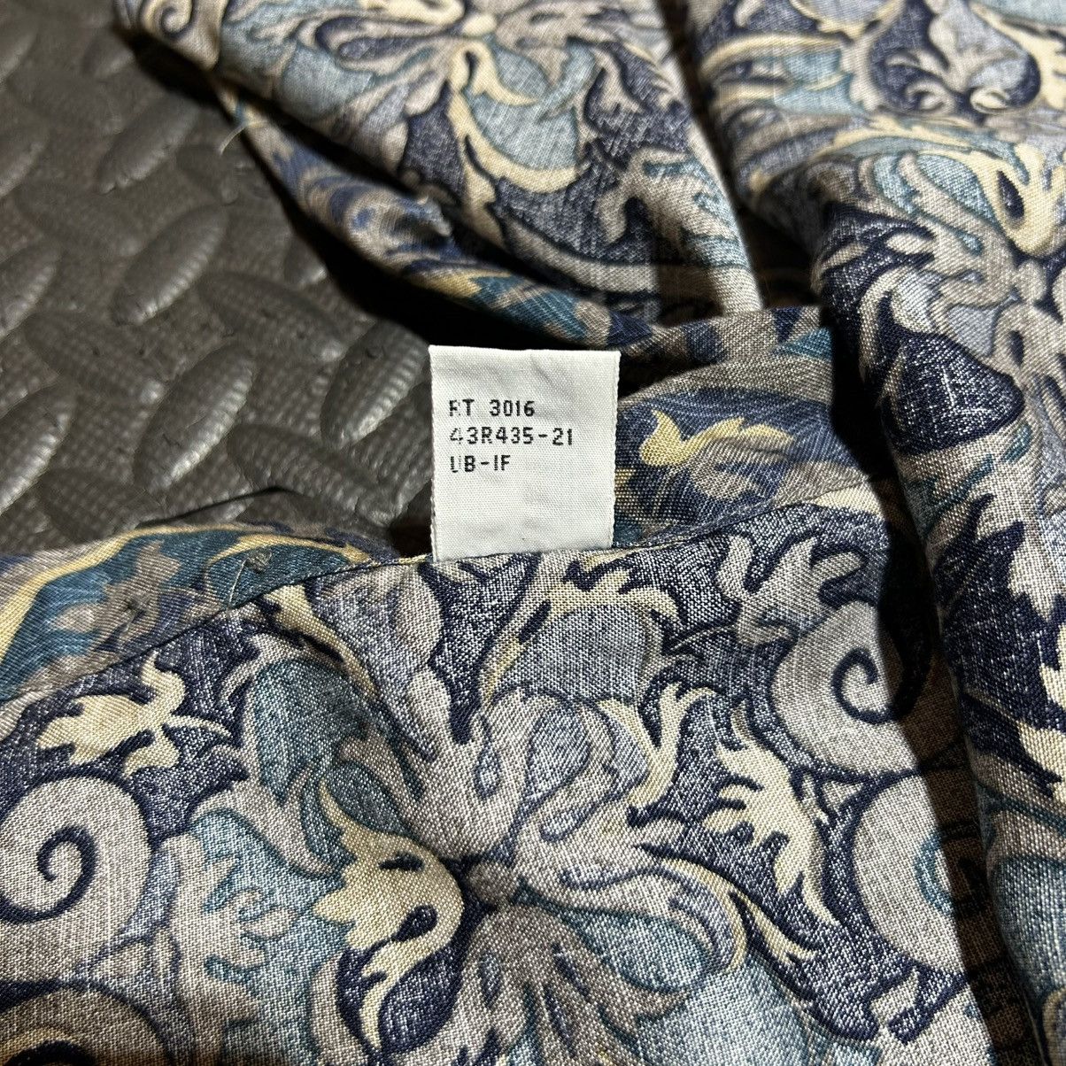 Other Vintage Reunion Menswear Shirt Button Up Paisley 90s Large Size US L / EU 52-54 / 3 - 12 Thumbnail