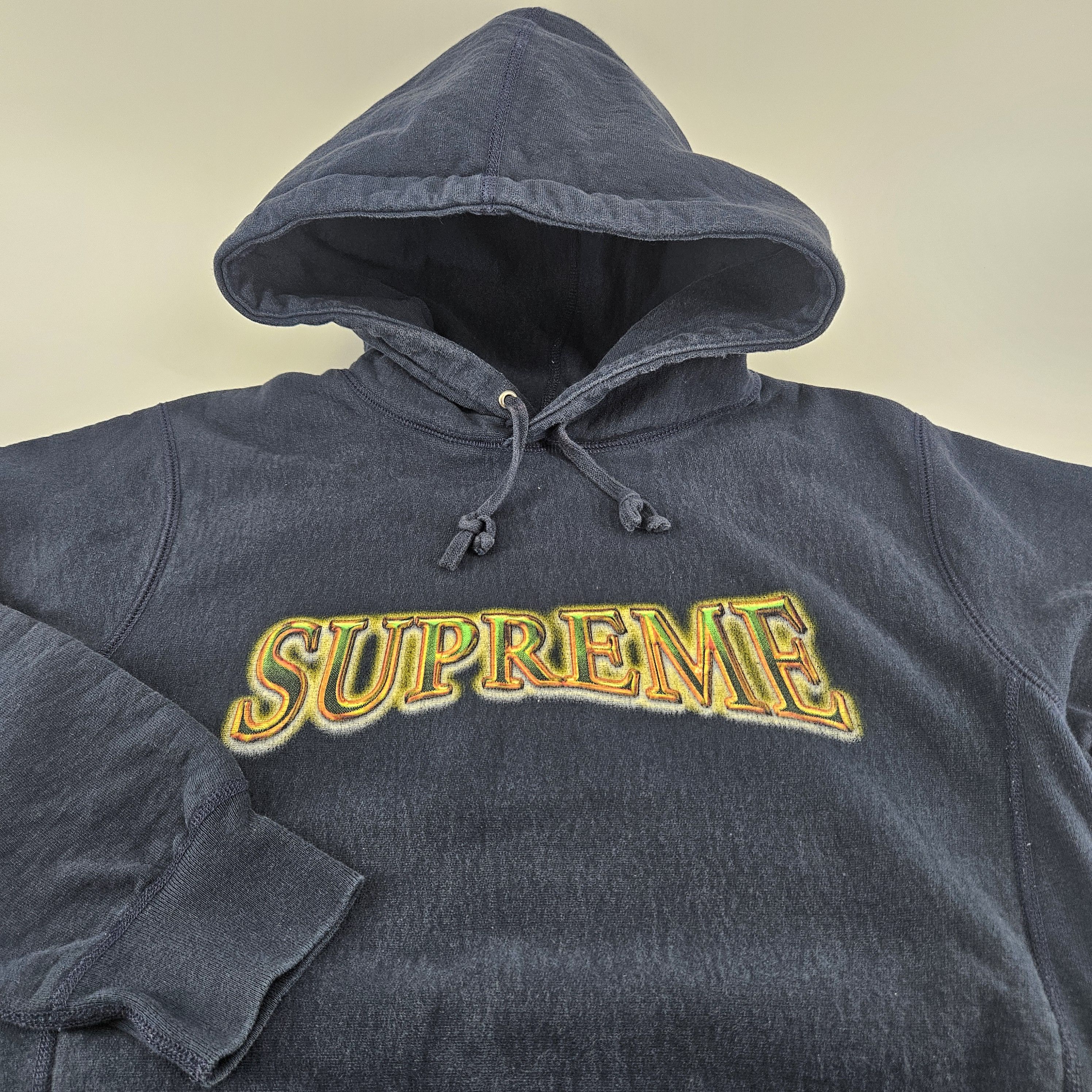 Supreme Supreme Blurred Logo Sweater Black XXL | Grailed
