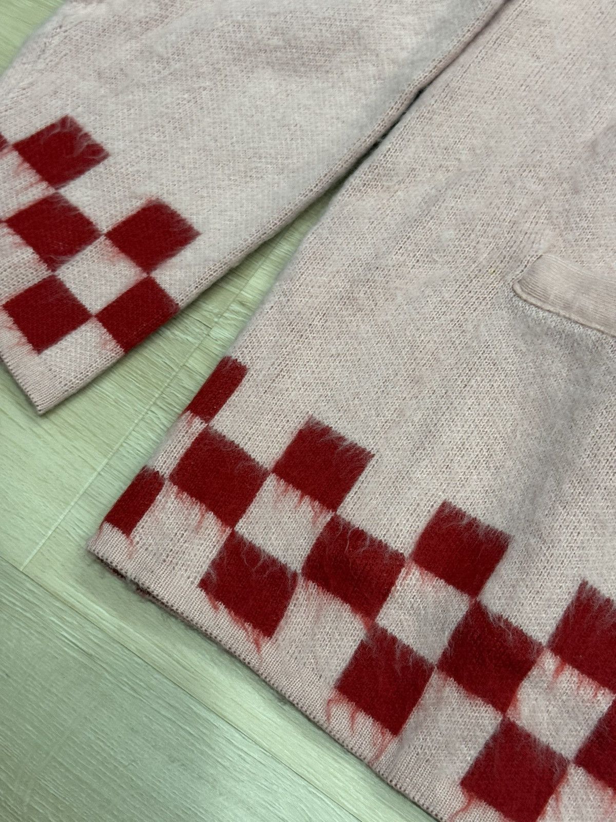 Supreme Supreme Brushed Checkered Cardigan Size US XL / EU 56 / 4 - 8 Thumbnail