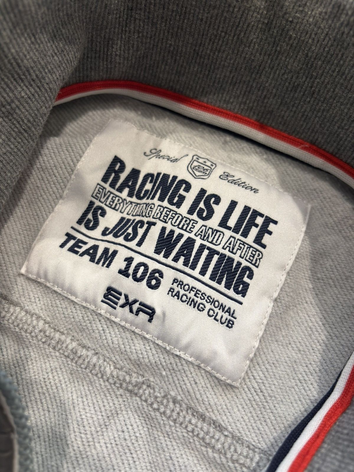 Japanese Brand EXR Vintage Japanese Brand Racing Track Jacket Size US XL / EU 56 / 4 - 3 Thumbnail