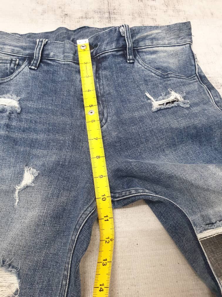 Japanese Brand Dance schon patchwork super skinny Size US 30 / EU 46 - 11 Thumbnail