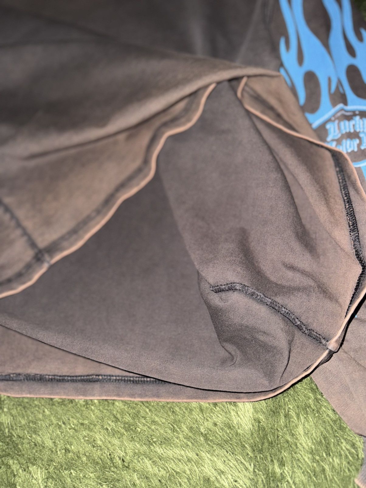 Japanese Brand [M] OUTSTANDING Flame Graphic Vintage-Washed Longsleeve Size US M / EU 48-50 / 2 - 6 Thumbnail