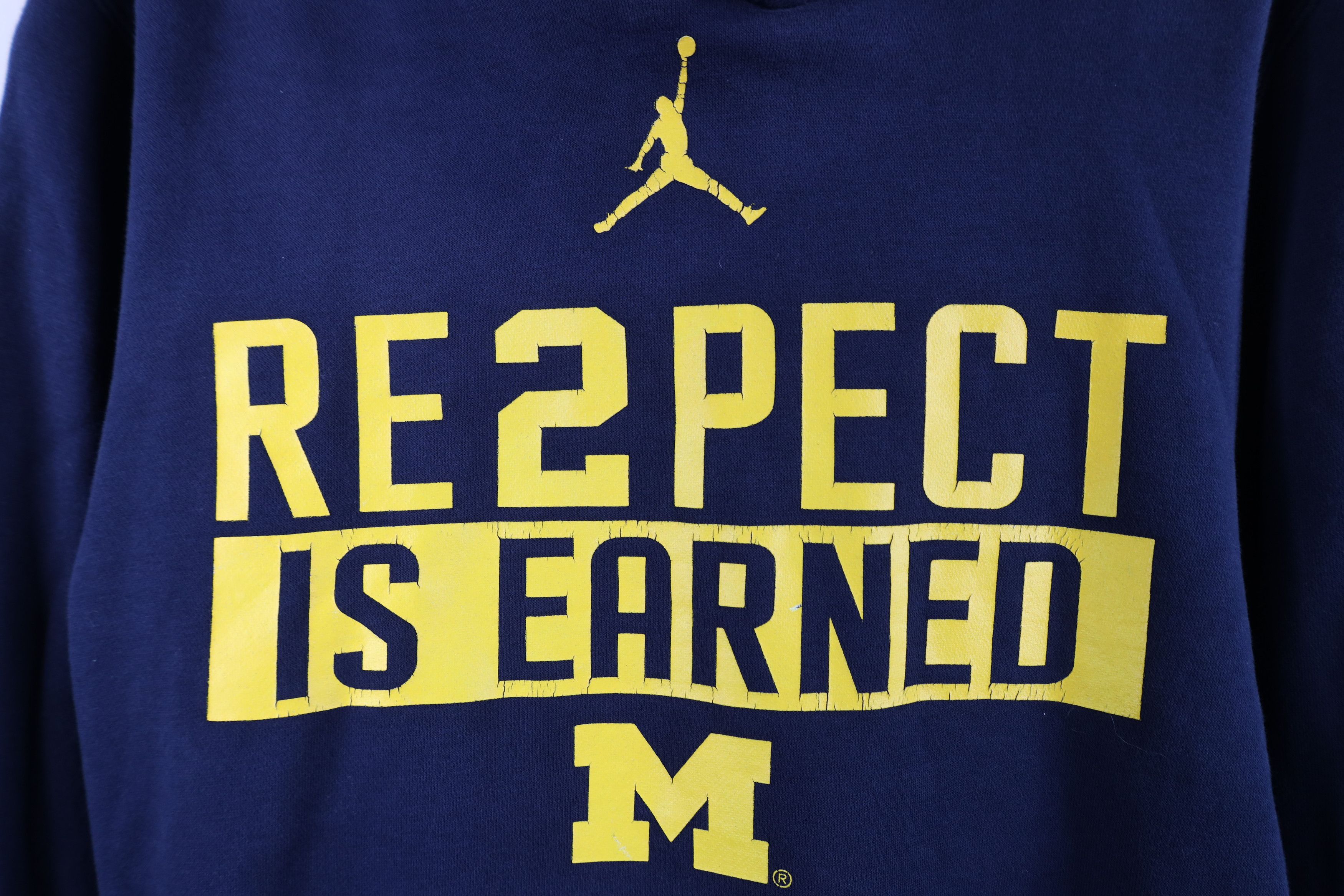 Nike Nike Air Jordan University of Michigan Hoodie Sweatshirt Size US S / EU 44-46 / 1 - 4 Thumbnail