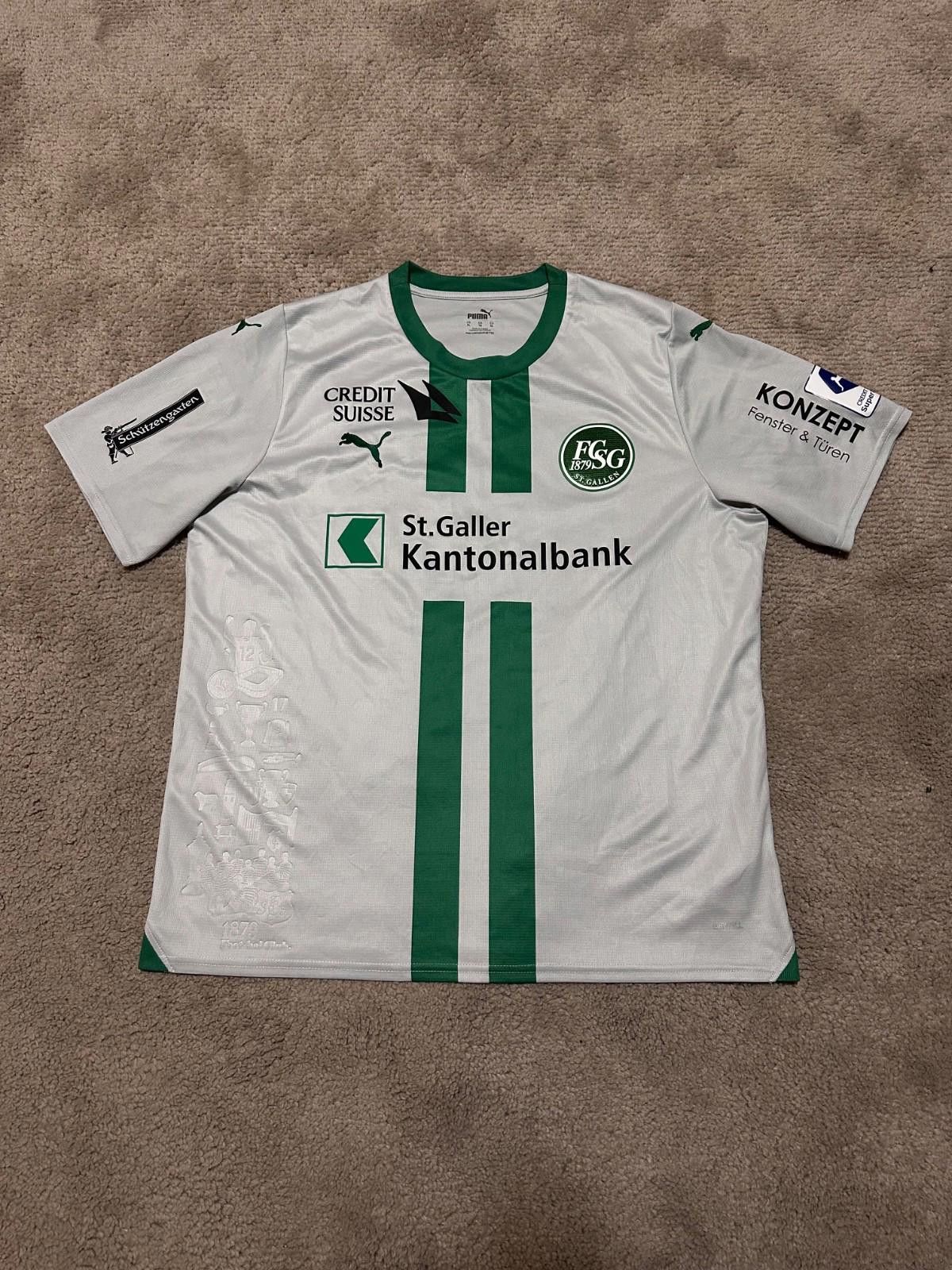 Puma #19 Moller Puma St.Gallen 2023/2024 Football Shirt Jersey XL Size US XL / EU 56 / 4 - 1 Thumbnail