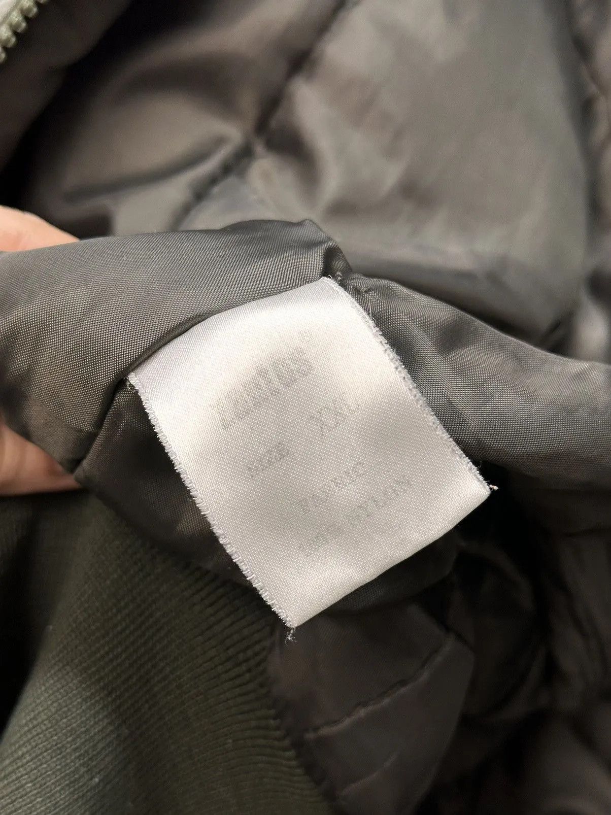 Le Grande Bleu (L.G.B.) MA1 CROPPED Military Green JACKET Oversized Bomber Vintage Size US XXL / EU 58 / 5 - 8 Thumbnail