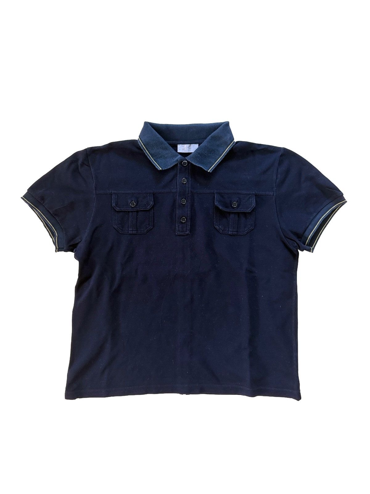 Dior × Hedi Slimane Dior Homme SS06 Blue & White Striped Union