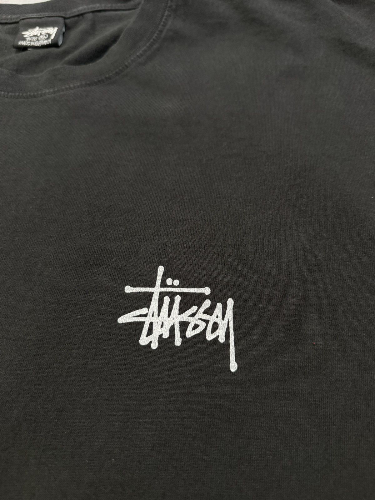Stussy Y2K Stussy Basic Logo Long Sleeve Tee Size US XL / EU 56 / 4 - 4 Thumbnail