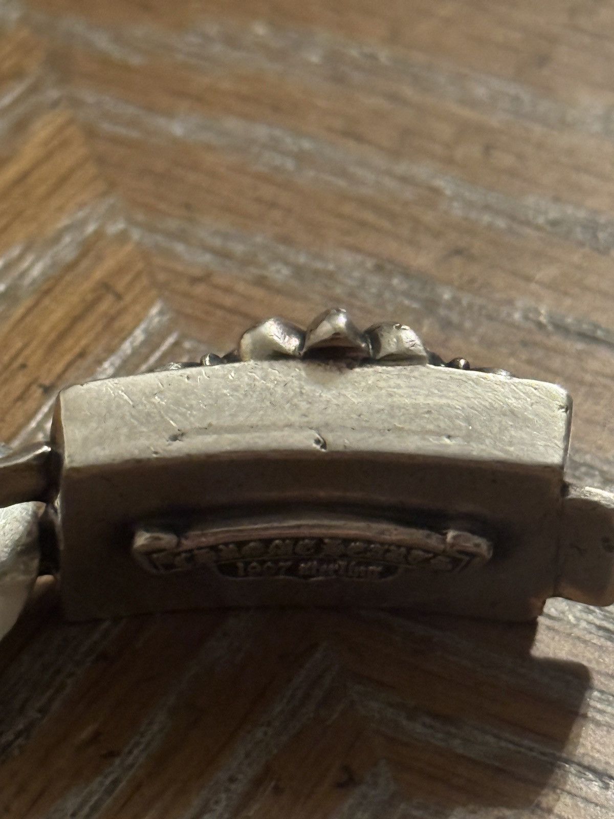Chrome Hearts Chrome Hearts Keeper ID Cuban Link Bracelet Size ONE SIZE - 7 Thumbnail