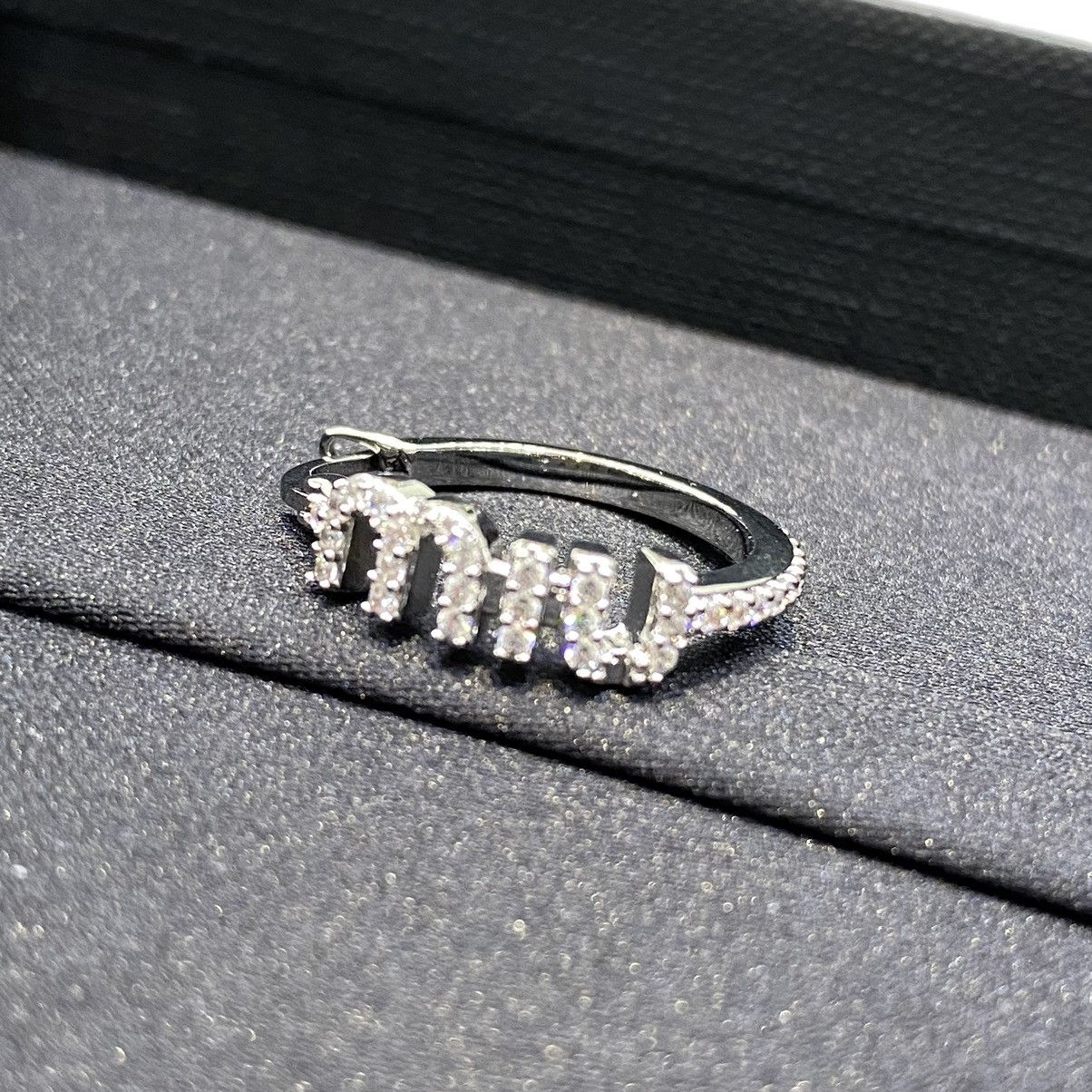 Miu Miu MIU MIU Metal Earrings With Artificial Crystals Size ONE SIZE - 2 Thumbnail