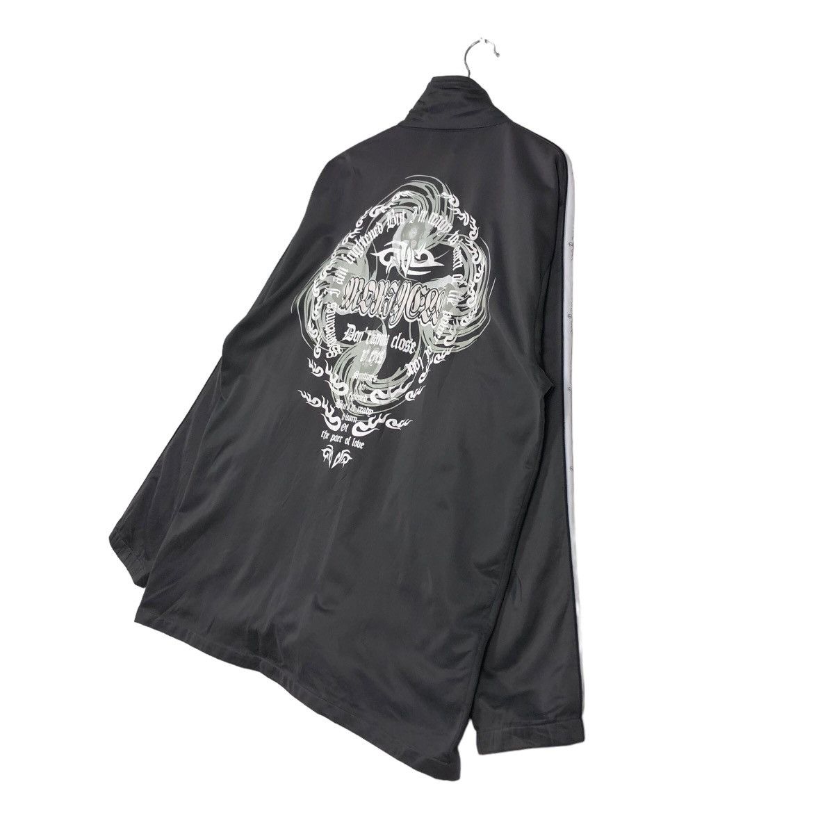 Japanese Brand 🔥Vintage Zipper Jacket Big Logo Inspire Chrome Hearts Size US L / EU 52-54 / 3 - 10 Thumbnail