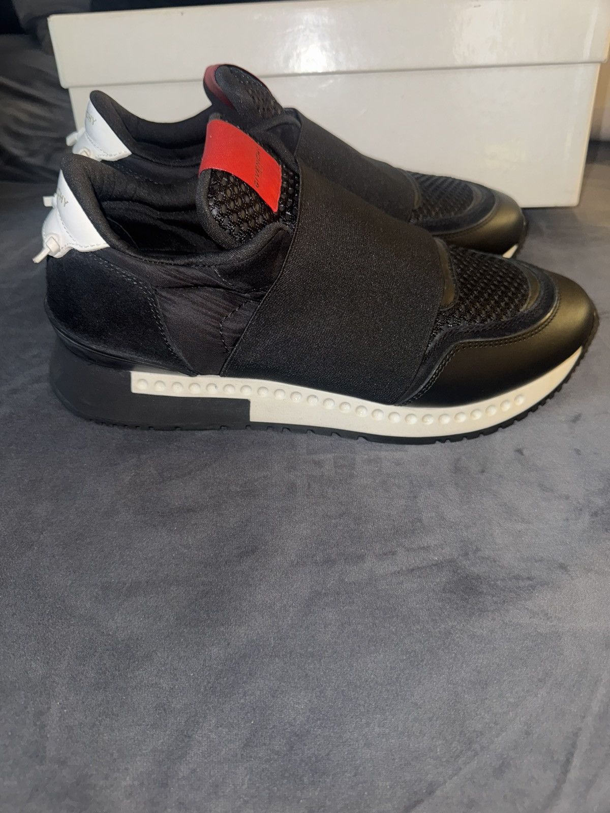 Givenchy Givenchy ‘Black/White/Red’ Active Elastic Runners Size 40EU Size US 7 / EU 40 - 5 Thumbnail