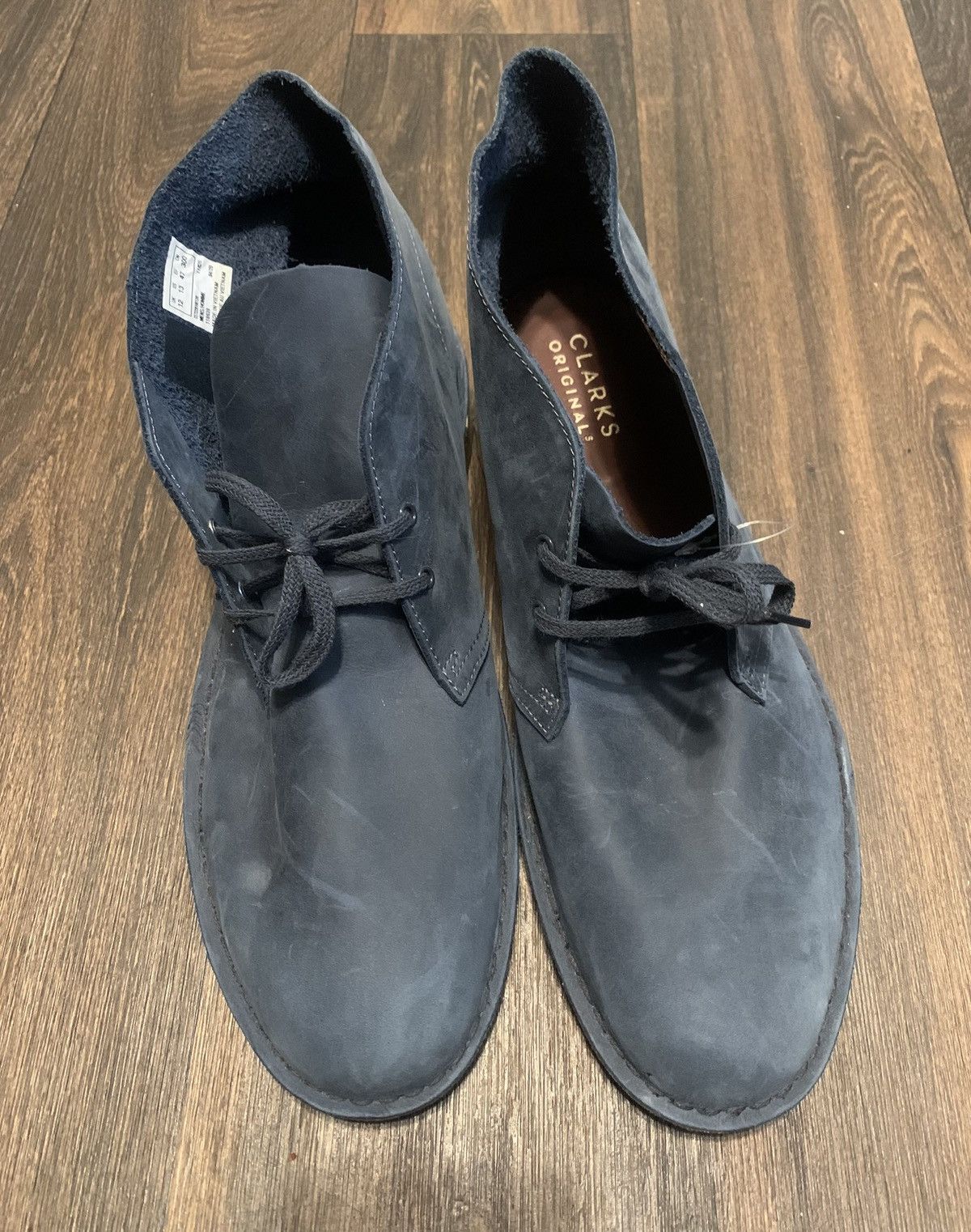 Clarks Clarks Desert Boot 037228100120 Mens Blue Size US 13 / EU 46 - 1 Thumbnail