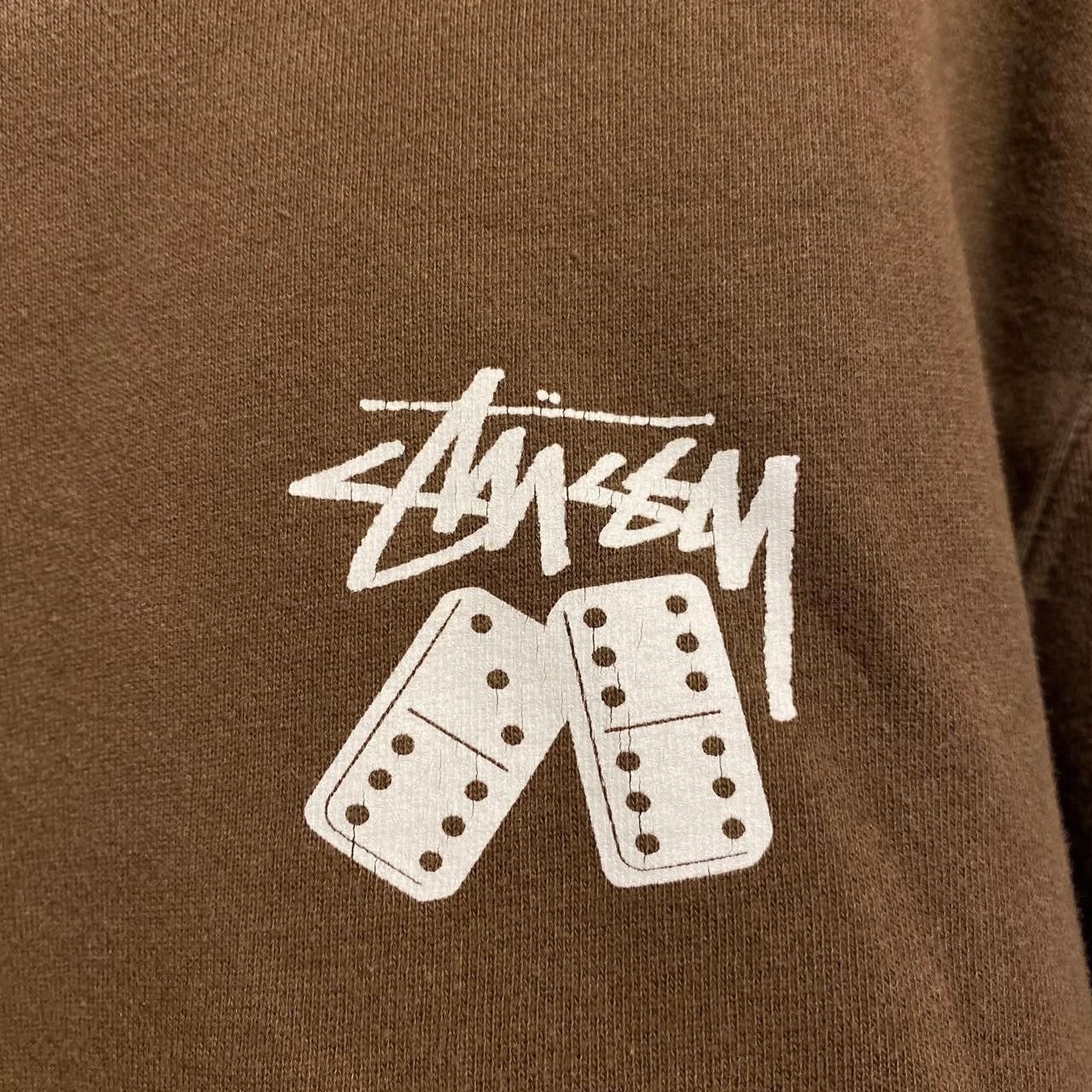 Stussy Stussy Domino Basic Logo Sweatshirt 🟫 Size US M / EU 48-50 / 2 - 3 Thumbnail
