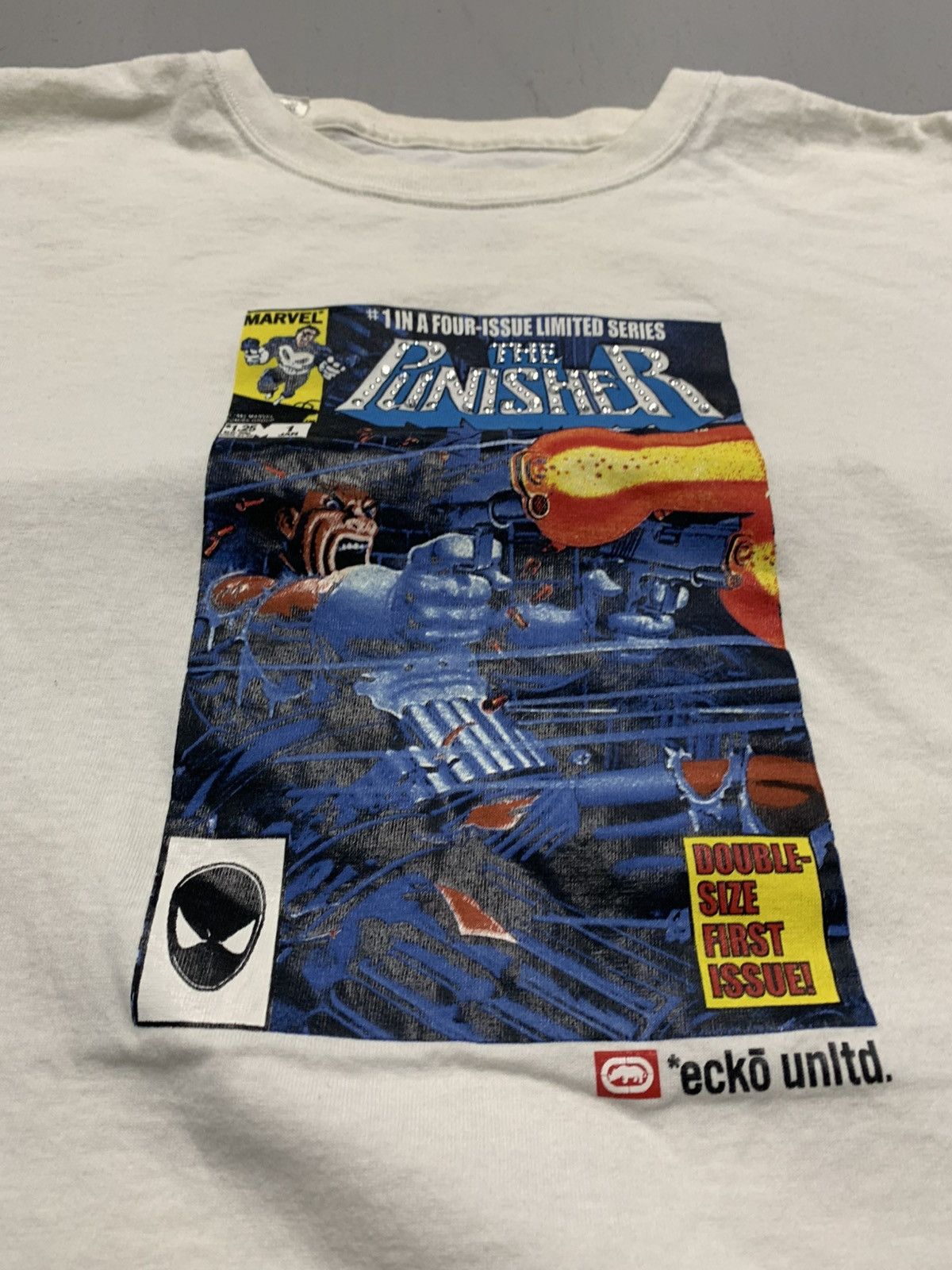 Ecko Unltd. Vintage Ecko Unltd Marvel The Punisher Comic T-Shirt Size US XXL / EU 58 / 5 - 3 Thumbnail