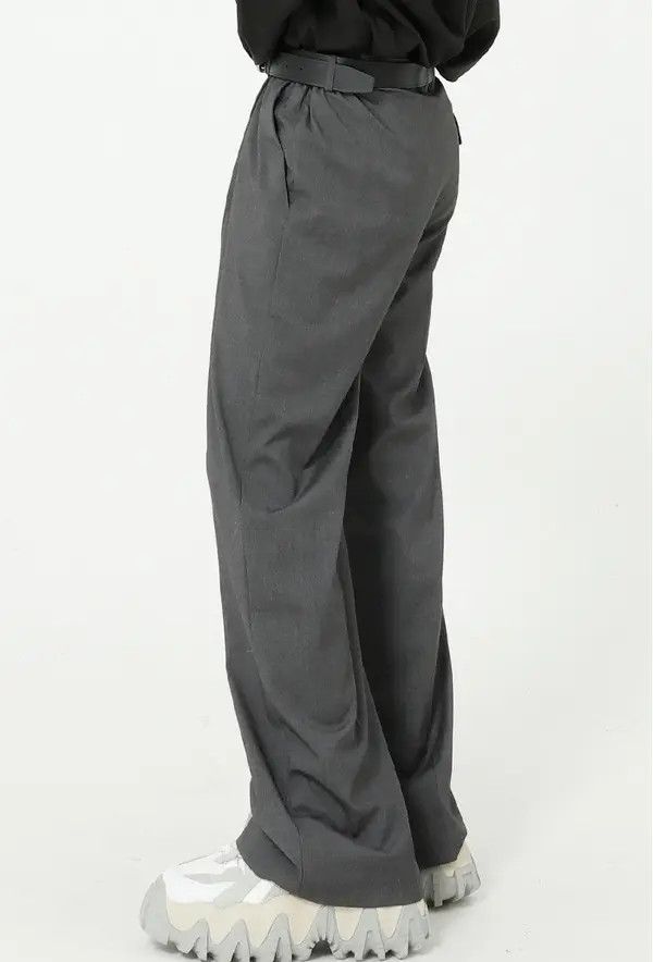 Designer Komura x Mari Casual wide-leg loose straight trousers Size US 32 / EU 48 - 2 Thumbnail