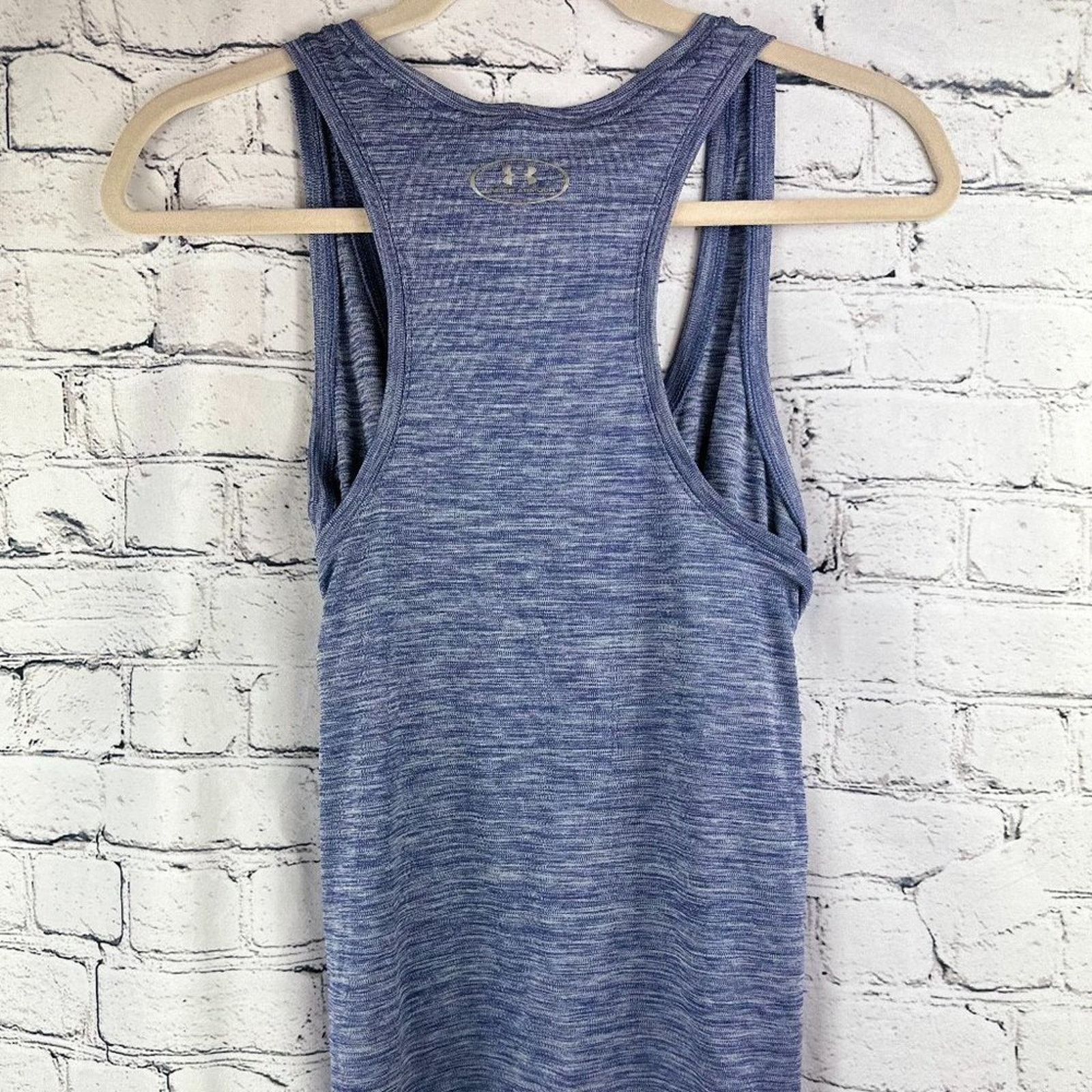 Under Armour Under Armour Loose Fit Racerback Tank Midnight Silver XL Size XL / US 12-14 / IT 48-50 - 10 Thumbnail
