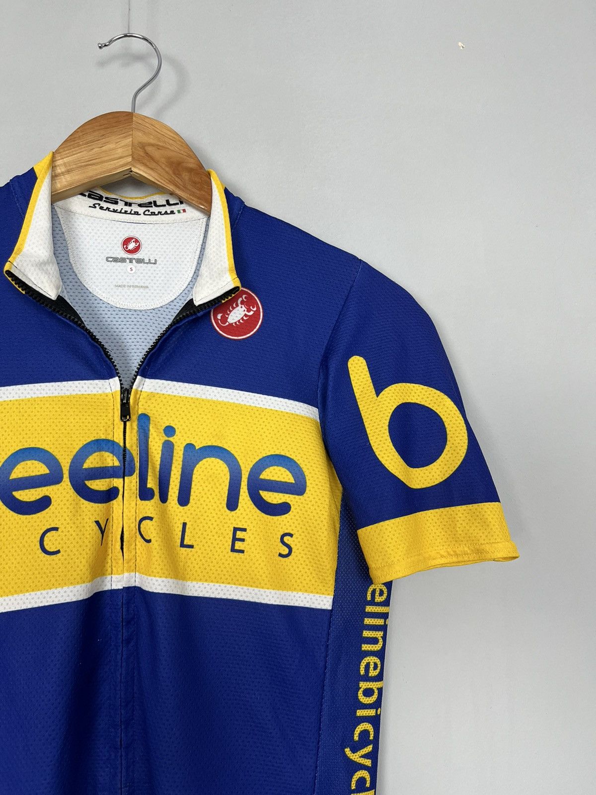 Bicycle Beeline Castelli Bicycle Full Zip Jersey Size US S / EU 44-46 / 1 - 3 Thumbnail