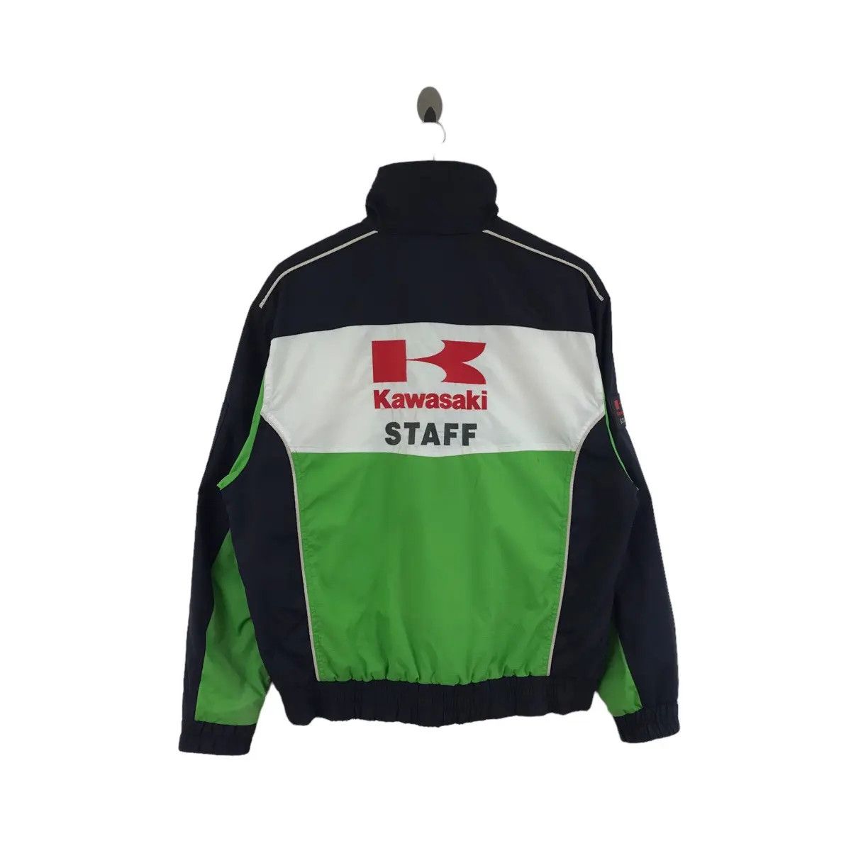 Vintage Vtg 90’ KAWASAKI JAPAN MOTORCYCLE Jacket Windbreaker Size US L / EU 52-54 / 3 - 1 Thumbnail