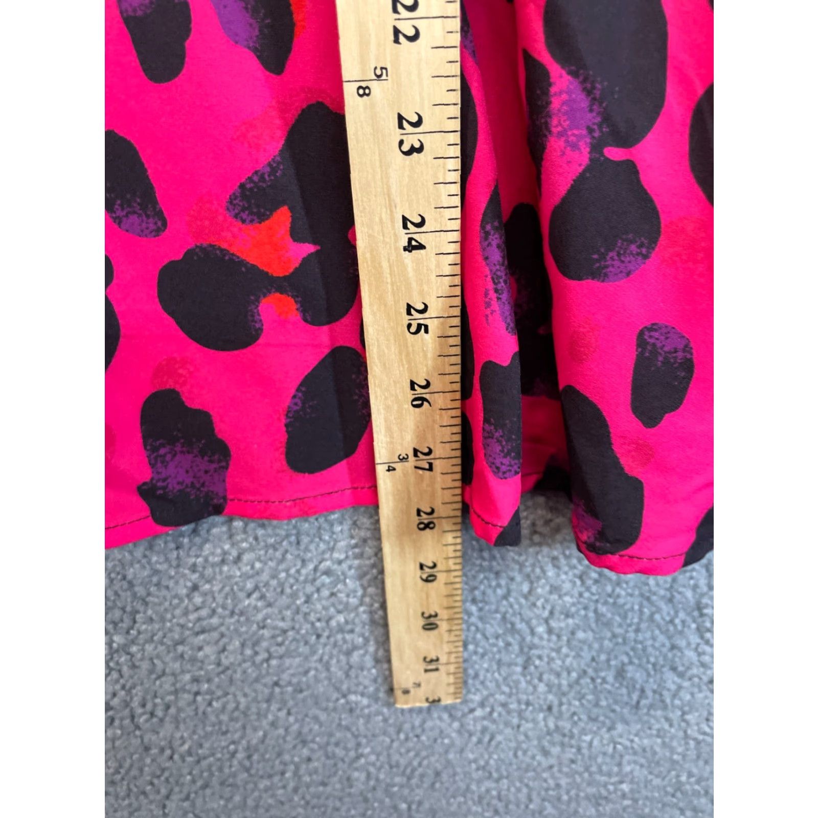 Shein SHEIN Curve Top Off the Shoulder Pink Dot Blouse 1XL Women Size XL / US 12-14 / IT 48-50 - 4 Thumbnail