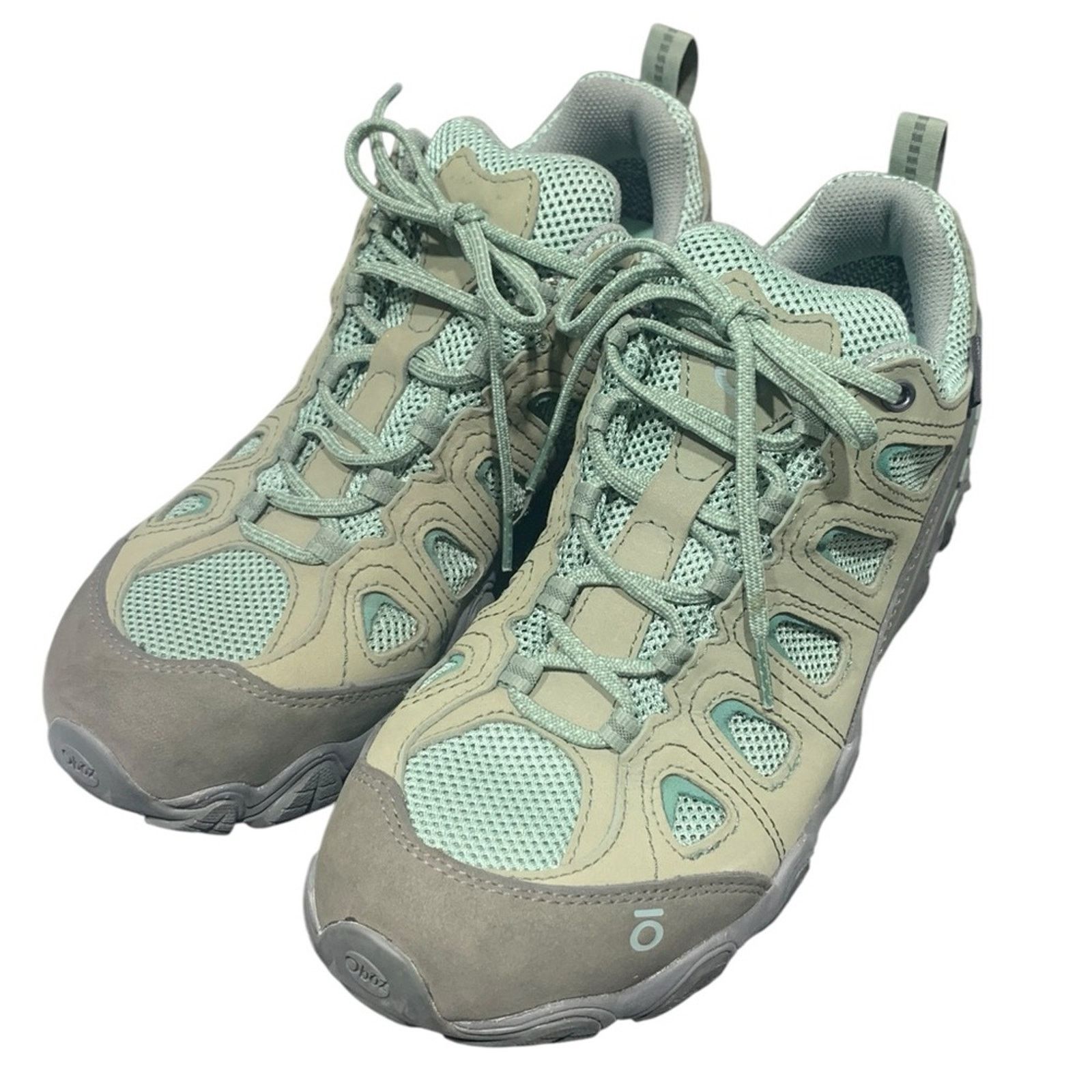 Oboz Women's Sawtooth II Waterproof Low Shoes Moss SZ 10