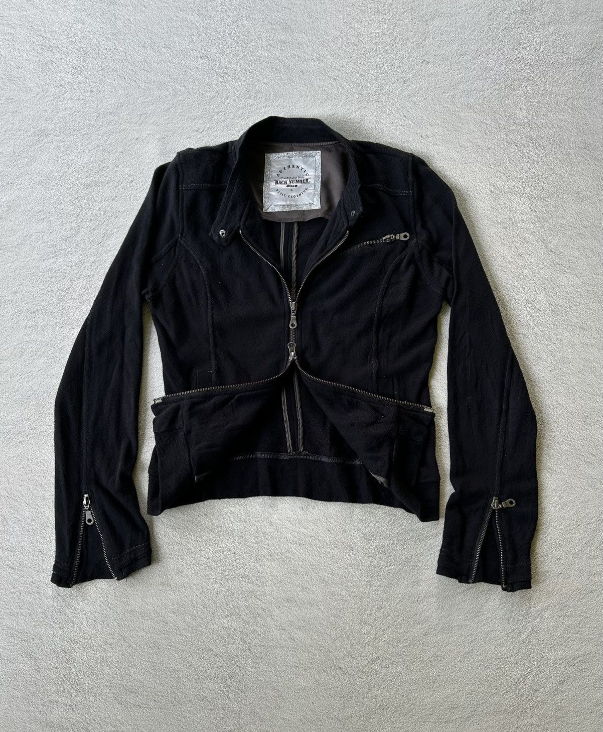 Japanese Brand 2000s Back Number Bikers Vkei Jacket Size US L / EU 52-54 / 3 - 1 Thumbnail