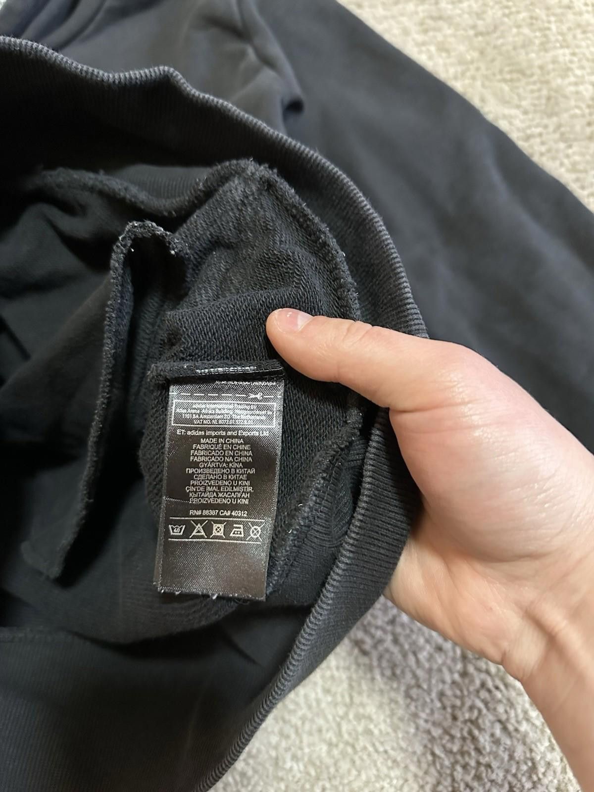 Adidas Gosha Rubchinskiy x Adidas Black Logo Men's Hoodie Size XS Size US XS / EU 42 / 0 - 6 Thumbnail