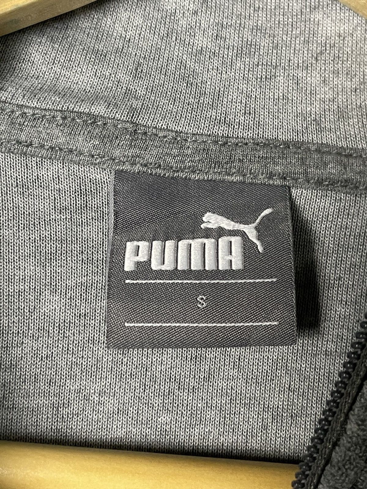 Puma × Vintage Puma Essentials Full-Zip Hoodie Grey (68) Size US S / EU 44-46 / 1 - 7 Thumbnail