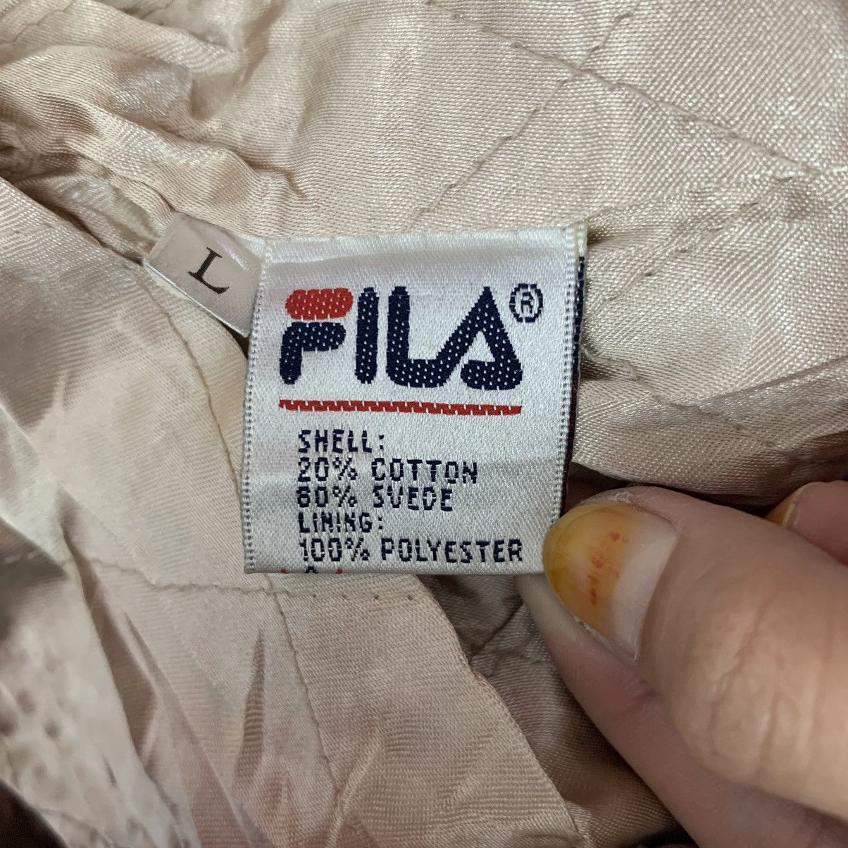 Fila × Leather × Vintage Vintage FILA Curdory Velvet Button Up Hooded Leather Black Size US L / EU 52-54 / 3 - 7 Thumbnail