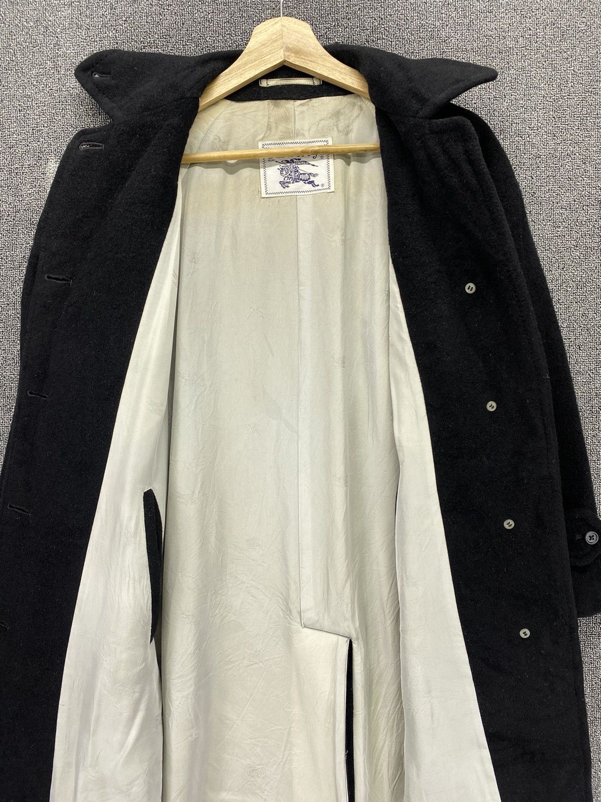 Burberry Vintage Burberry Prosum Wool Coat Long Jacket Size M / US 6-8 / IT 42-44 - 13 Thumbnail