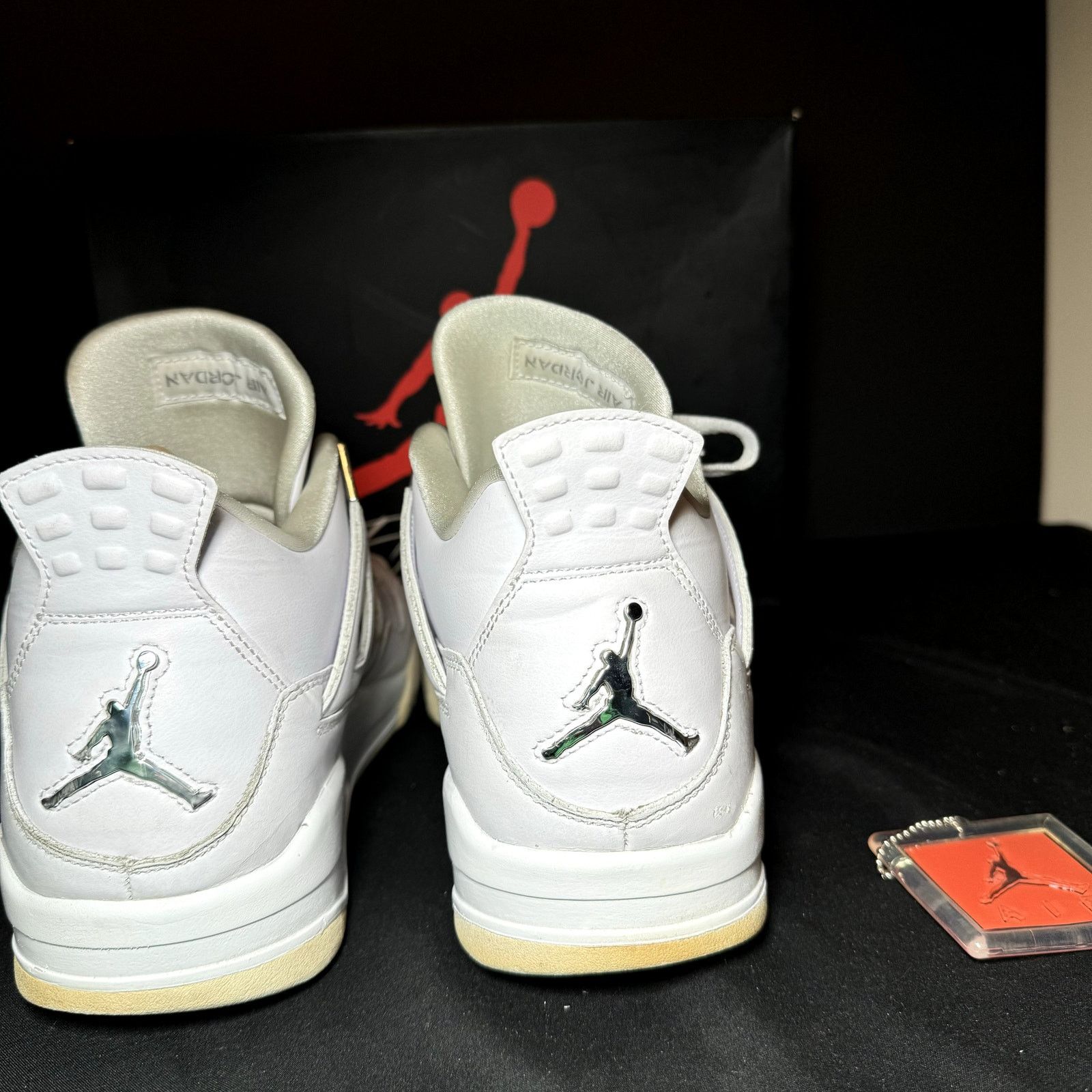 Jordan Brand × Nike Size 12 Nike Air Jordan 4 Retro Pure Money 2017 Men's Shoes Size US 12 / EU 45 - 5 Thumbnail
