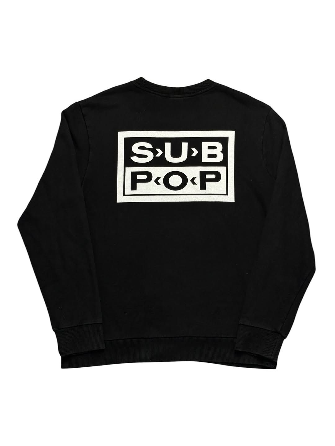 Vintage SUB POP "LOSER" GRUNGE RECORDS SEATTLESWEATSHIRT Size US M / EU 48-50 / 2 - 8 Thumbnail
