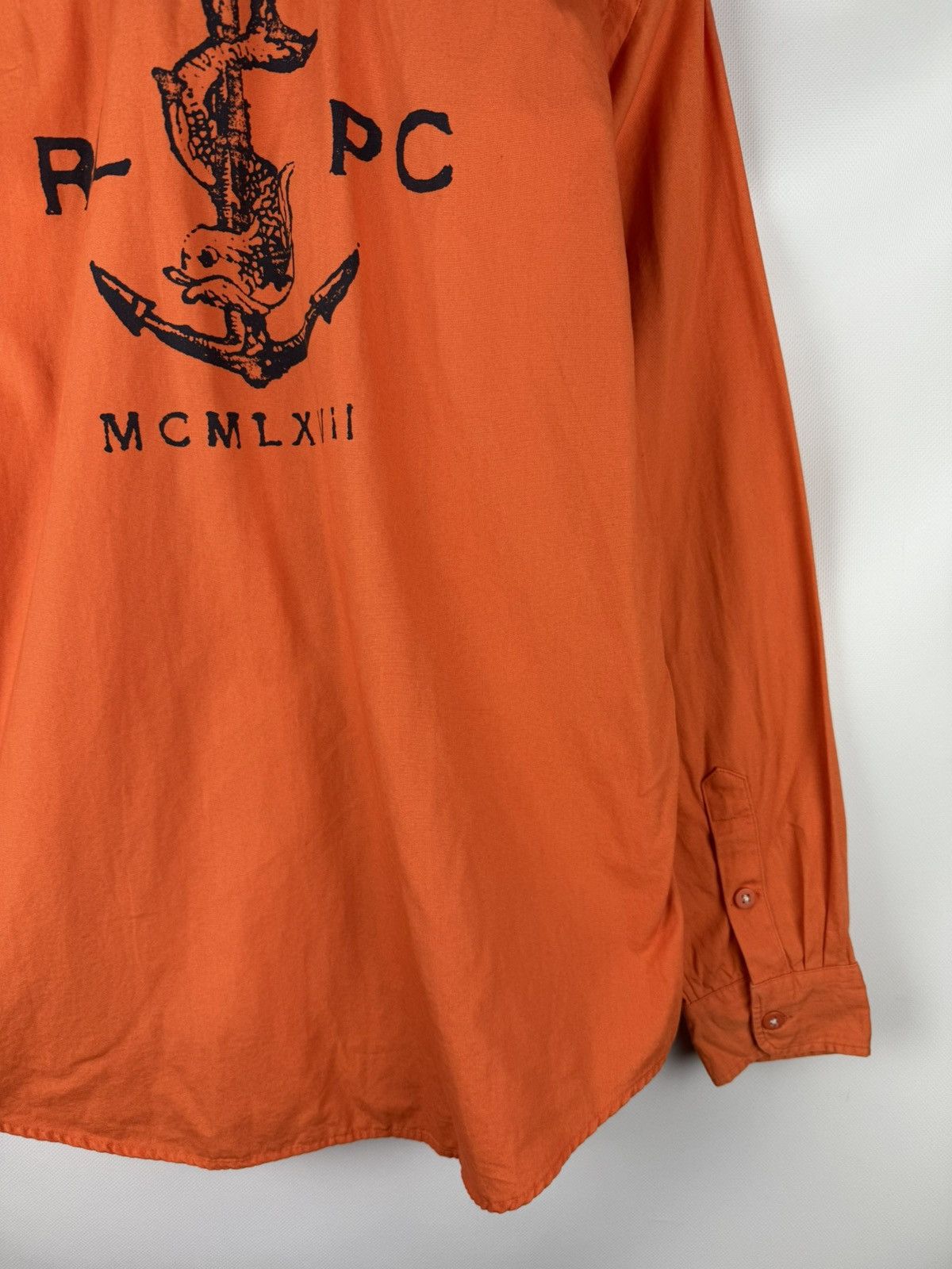 Polo Ralph Lauren Polo By Ralph Lauren RLPC Marine Long Sleeve Button Up Shirt Size US S / EU 44-46 / 1 - 21 Thumbnail