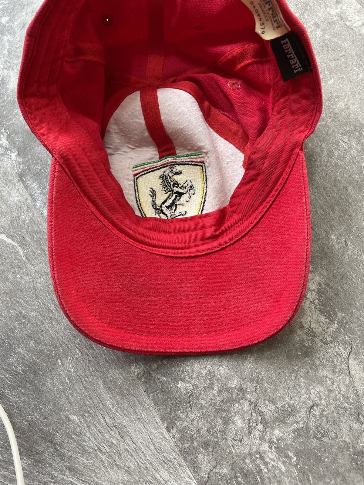 Ferrari Vintage 90s Ferrari F1 Racing Red Cap Y2K Embroidered Logo Size ONE SIZE - 6 Thumbnail