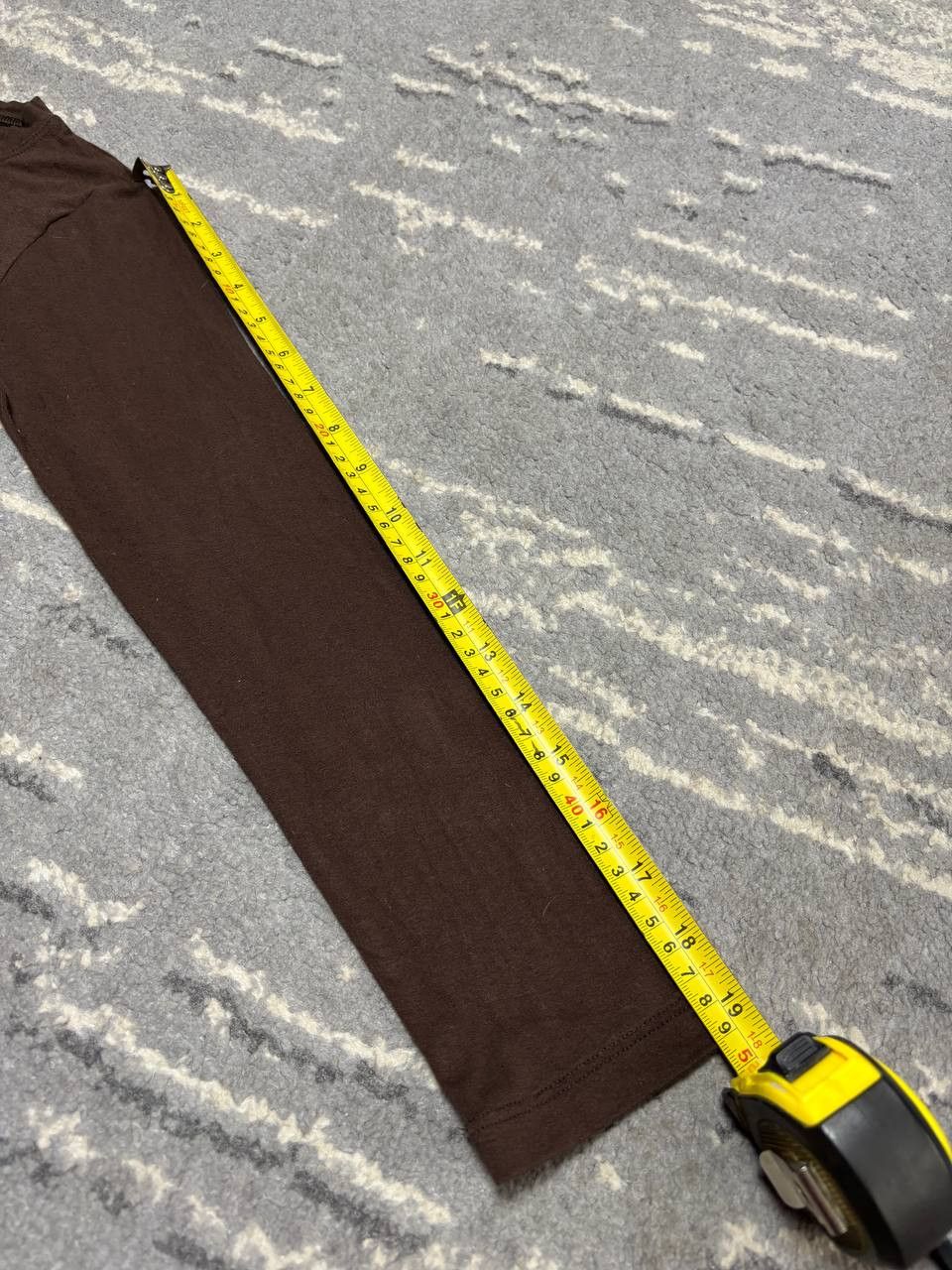 Dolce & Gabbana 👕 D&G Long Sleeve Top — Brown Rhinestone Logo Edition Size S / US 4 / IT 40 - 6 Thumbnail