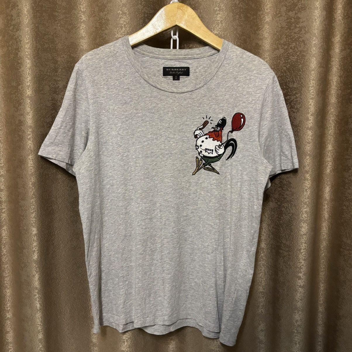 Burberry × Burberry Prorsum Burberry - Sketch Applique T Shirt Size US S / EU 44-46 / 1 - 1 Thumbnail